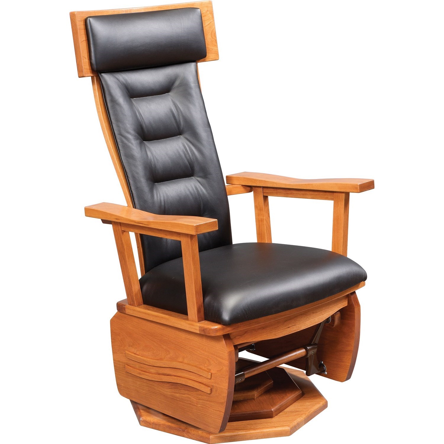 Mission style glider rocker best sale